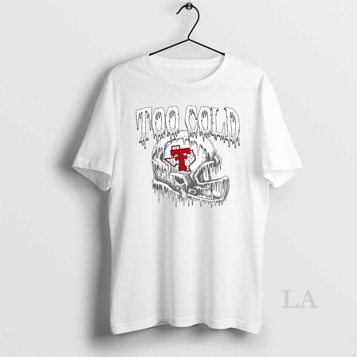 Original Texas Tech Red Raiders Frozen Helmet Too Cold T-Shirts, Hoodie, Sweatshirt | InkNestWear.com