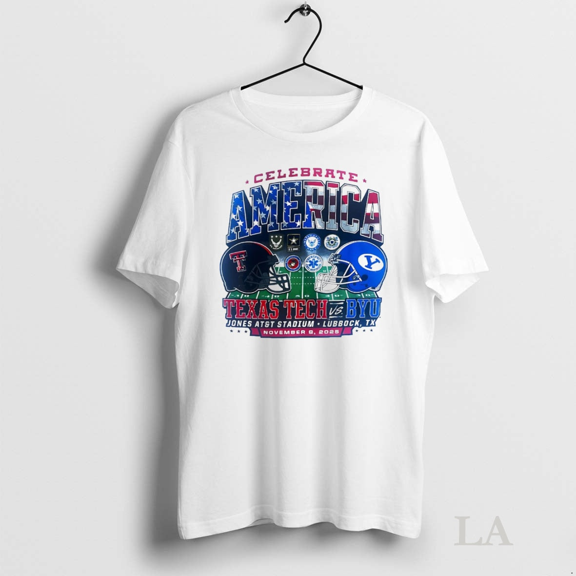 Original Texas Tech Red Raiders Vs Byu Cougars Celebrate America 2025 T-Shirts, Hoodie, Sweatshirt | InkNestWear.com