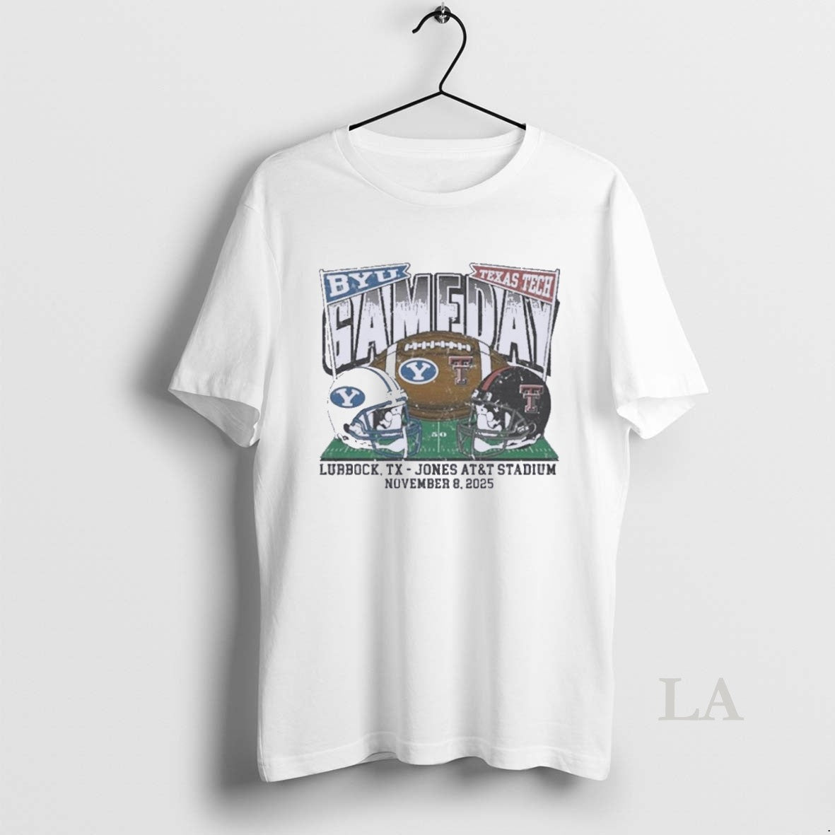 Original Texas Tech Vs Byu 2025 Gameday Matchup Helmet T-Shirts, Hoodie, Sweatshirt | InkNestWear.com