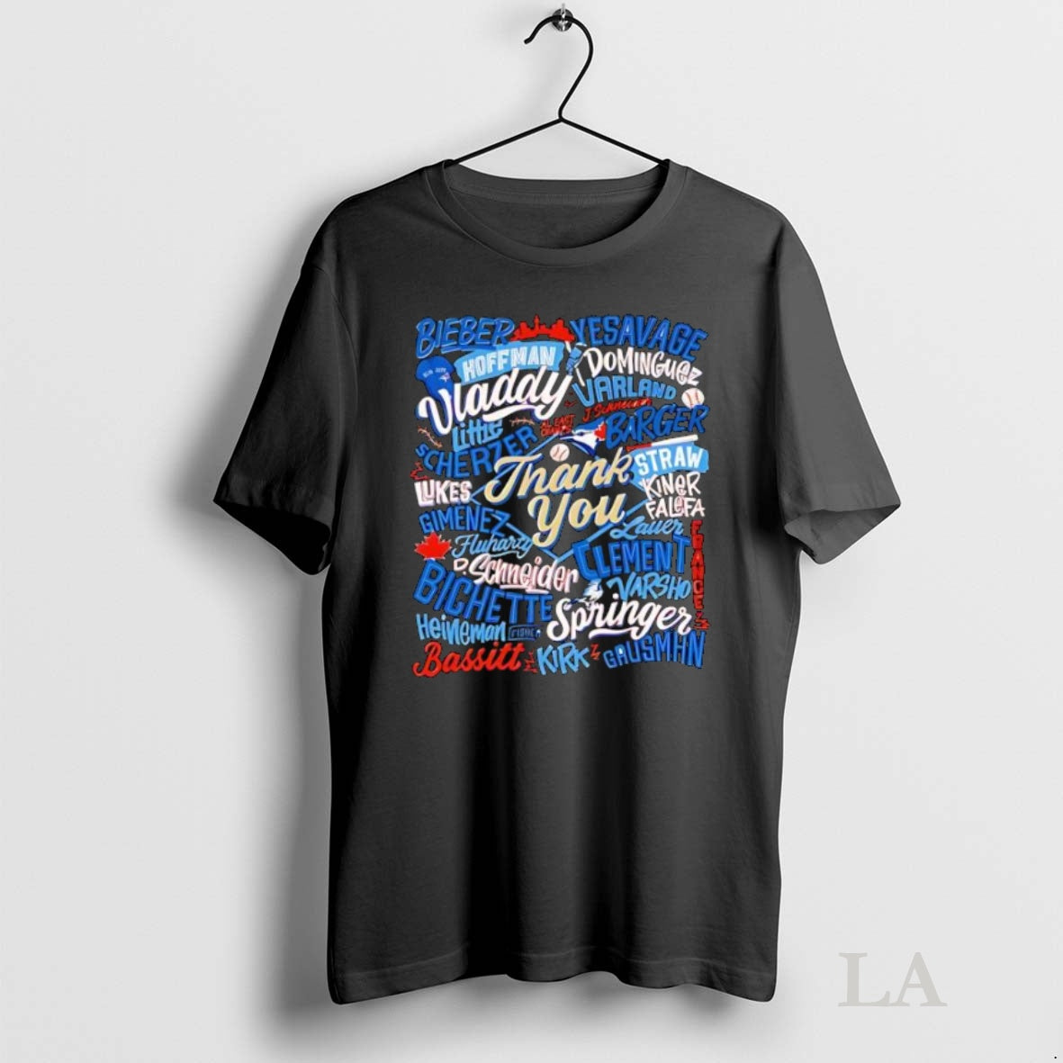 Original Thank You Toronto Blue Jays Player Name 2025 Mlb Vintage T-Shirts, Hoodie, Sweatshirt | InkNestWear.com