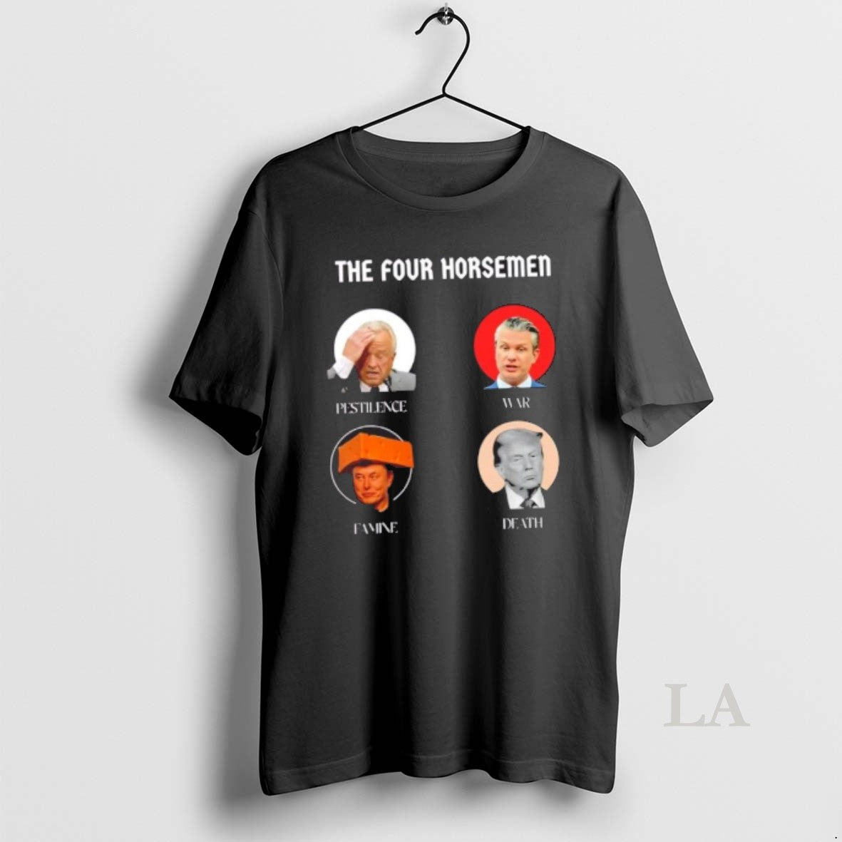 Original The 4 Horsemen Elon Musk Famine Trump Death T-Shirts, Hoodie, Sweatshirt | InkNestWear.com