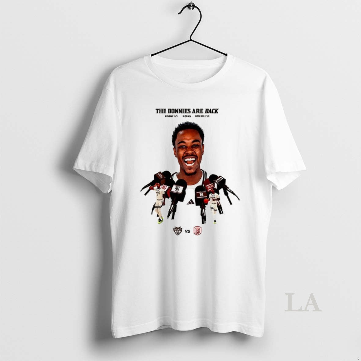 Original The Bonnies Are Back Bonnies Mens Basketball T-Shirts, Hoodie, Sweatshirt | InkNestWear.com