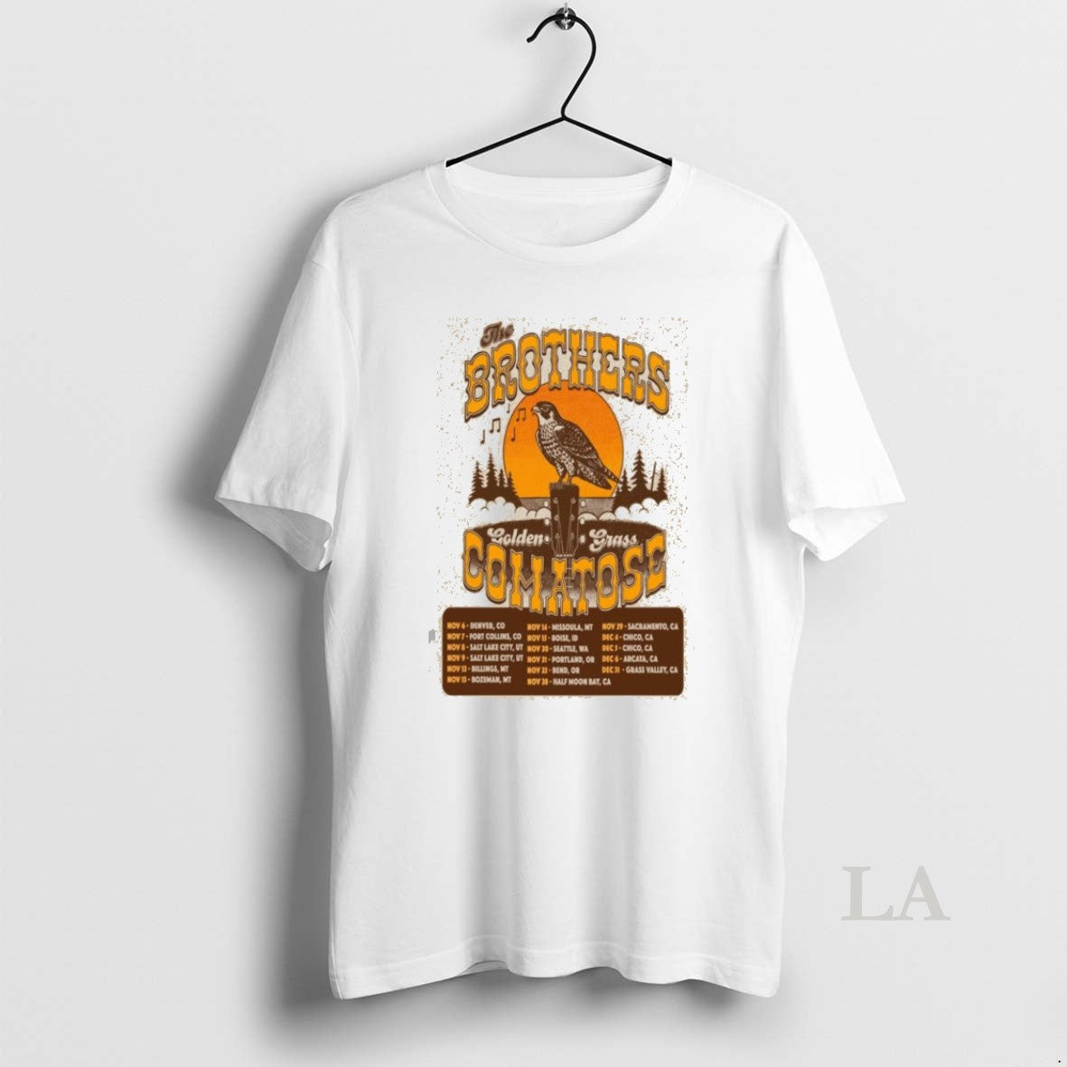 Original The Brothers Comatose November December Tour 2025 T-Shirts, Hoodie, Sweatshirt | InkNestWear.com