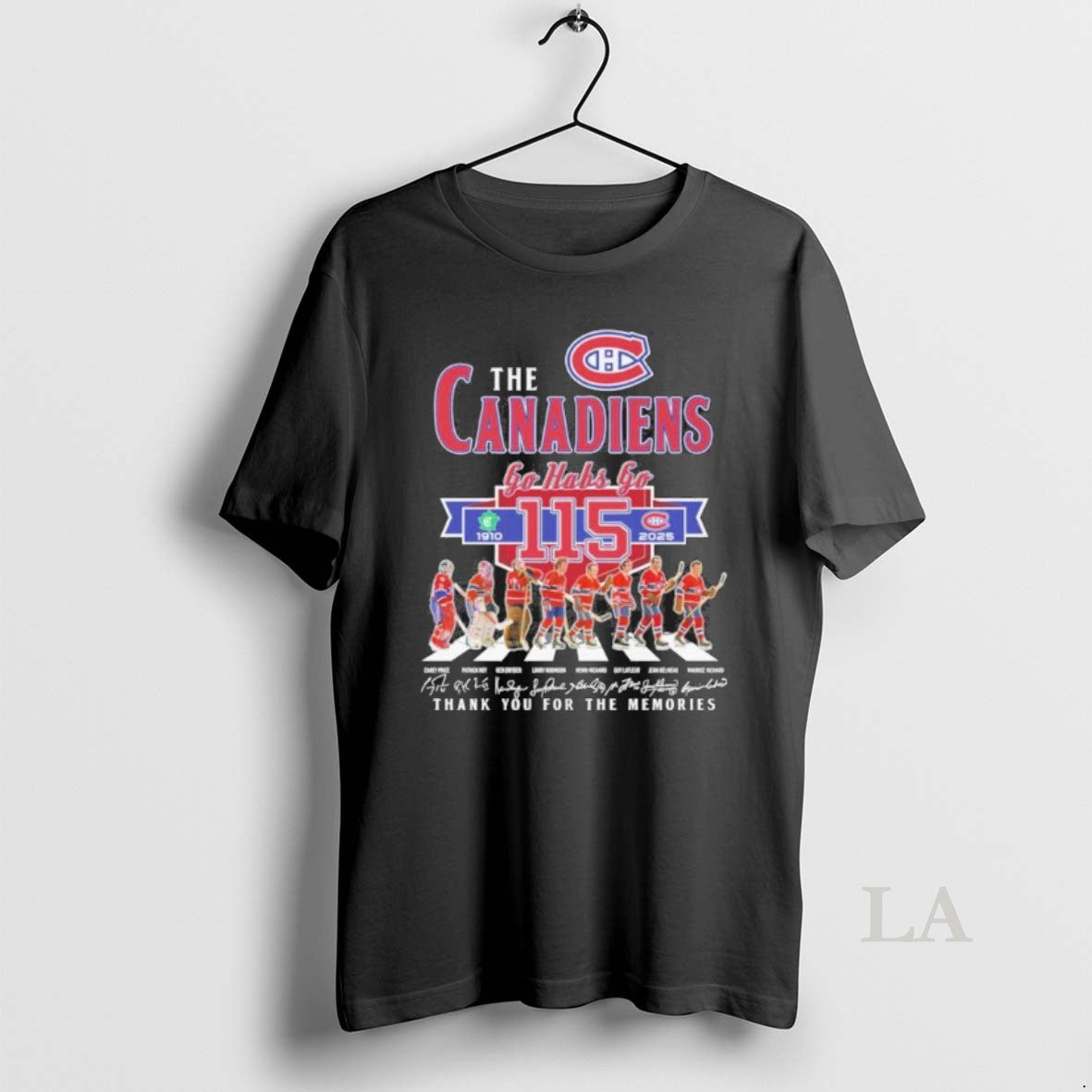 Original The Canadiens Abbey Road 115 Years 1910 2025 Go Habs Go T-Shirts, Hoodie, Sweatshirt | InkNestWear.com