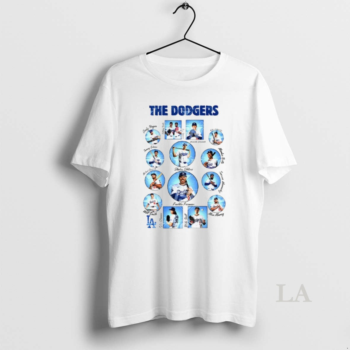 Original The Dodgers Los Angeles Dodgers All Team Mlb Baseball World Series 2025 Signatures T-Shirts, Hoodie, Sweatshirt