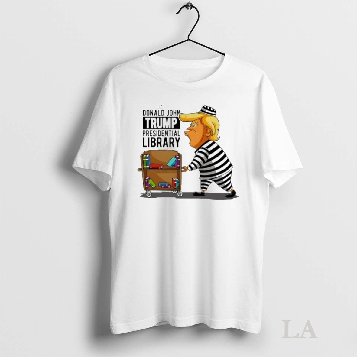 Original The Donald John Trump Presidential Library Cartoon T-Shirts, Hoodie, Sweatshirt | InkNestWear.com