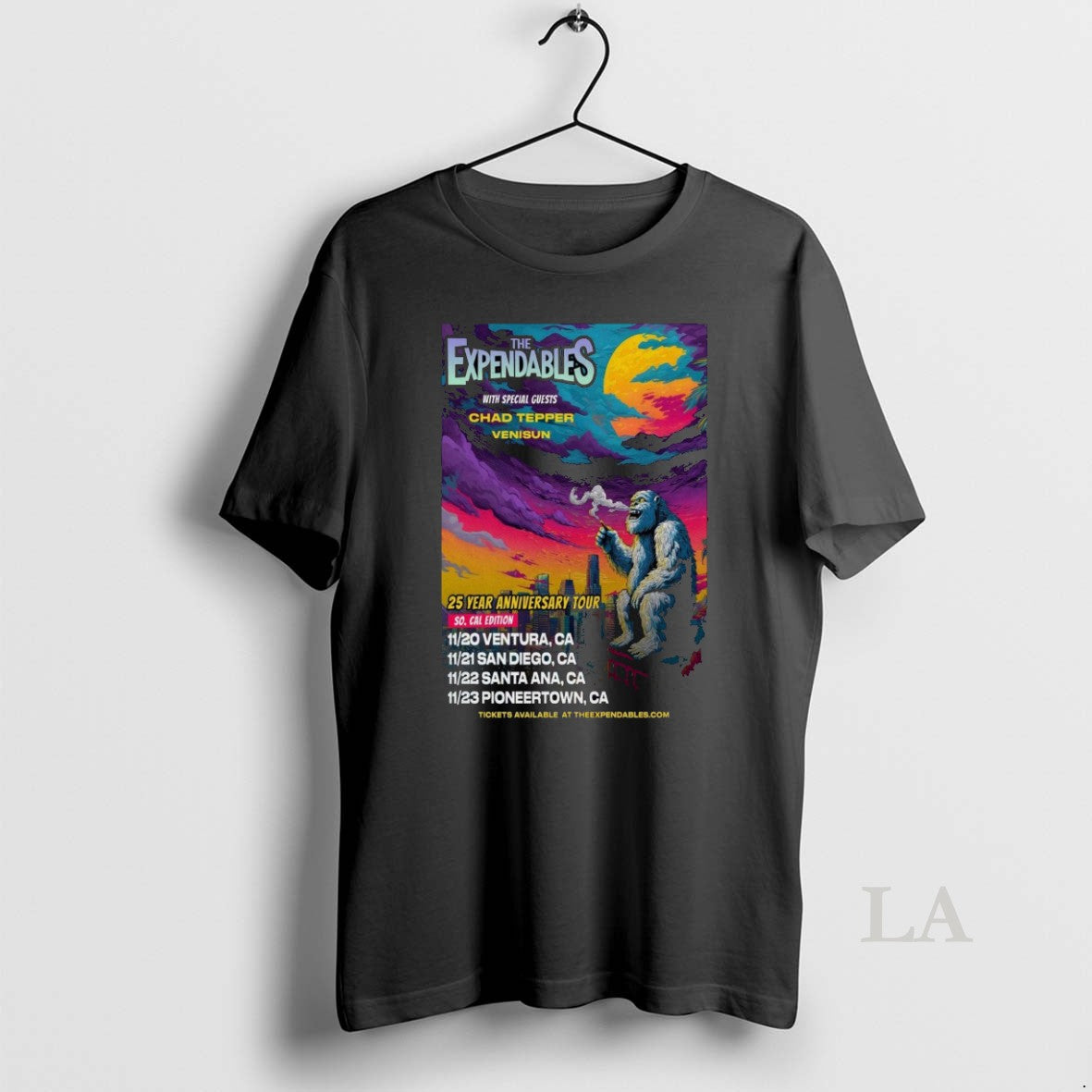Original Expendables 25 Year Anniversary Tour November 20 23 2025 T-Shirts, Hoodie, Sweatshirt
