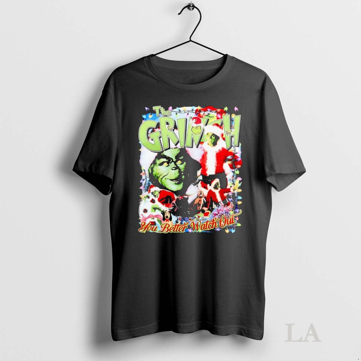 Original The Grinch You Better Watch Out Christmas 2 Sided T-Shirts, Hoodie, Sweatshirt | InkNestWear.com