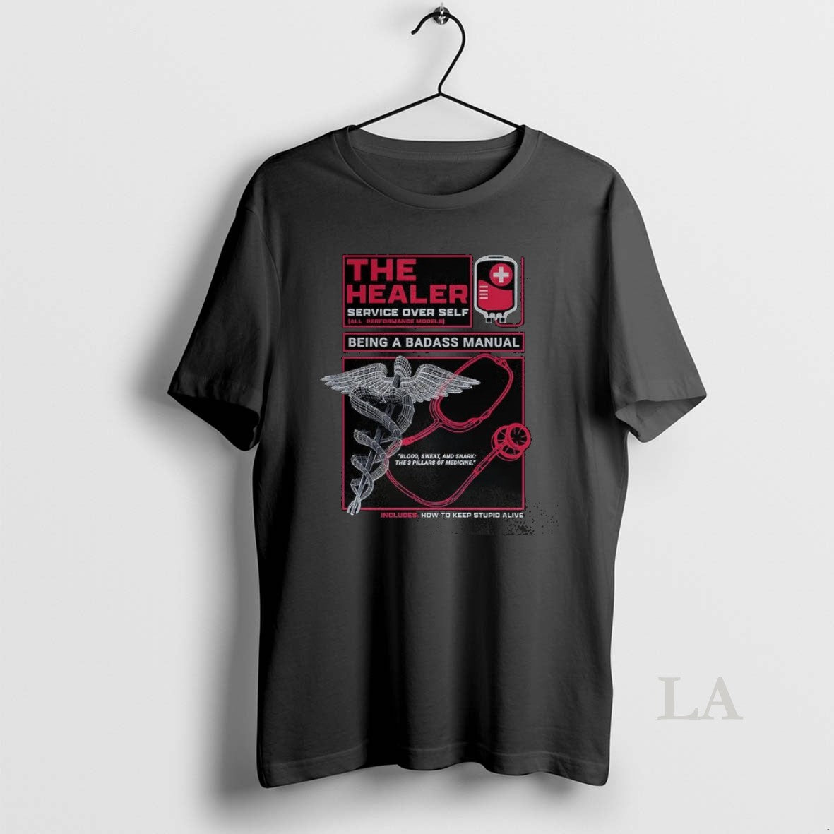 Original The Healer Service Over Self Rod Of Asclepius T-Shirts, Hoodie, Sweatshirt | InkNestWear.com