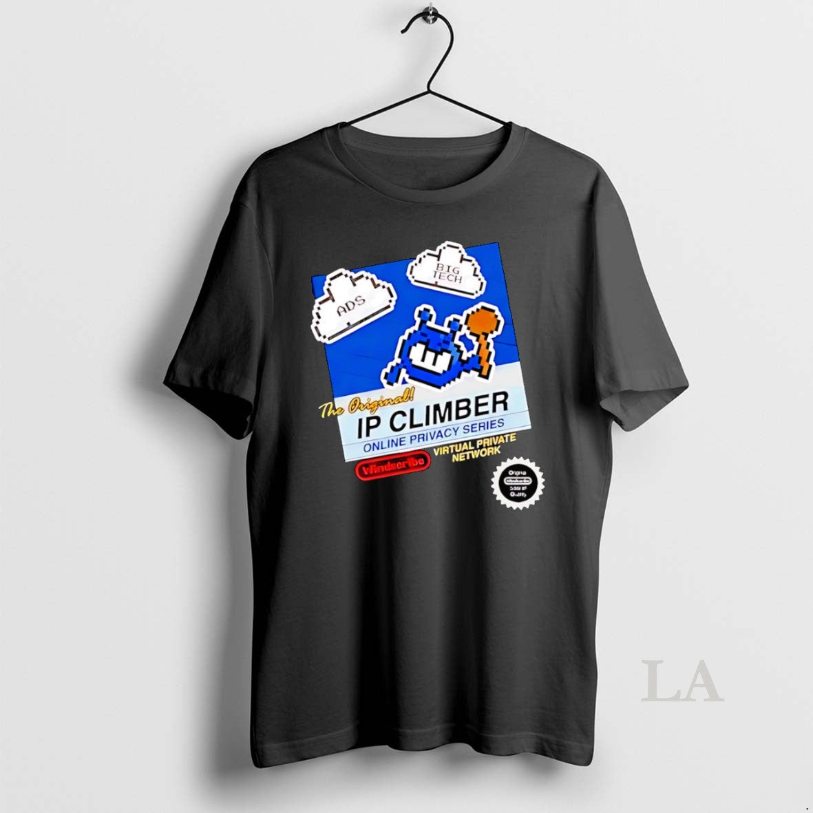 Original The Ip Climber Pixel Ads Big Tech Windscribe Virtual Private Network T-Shirts, Hoodie, Sweatshirt | InkNestWear.com