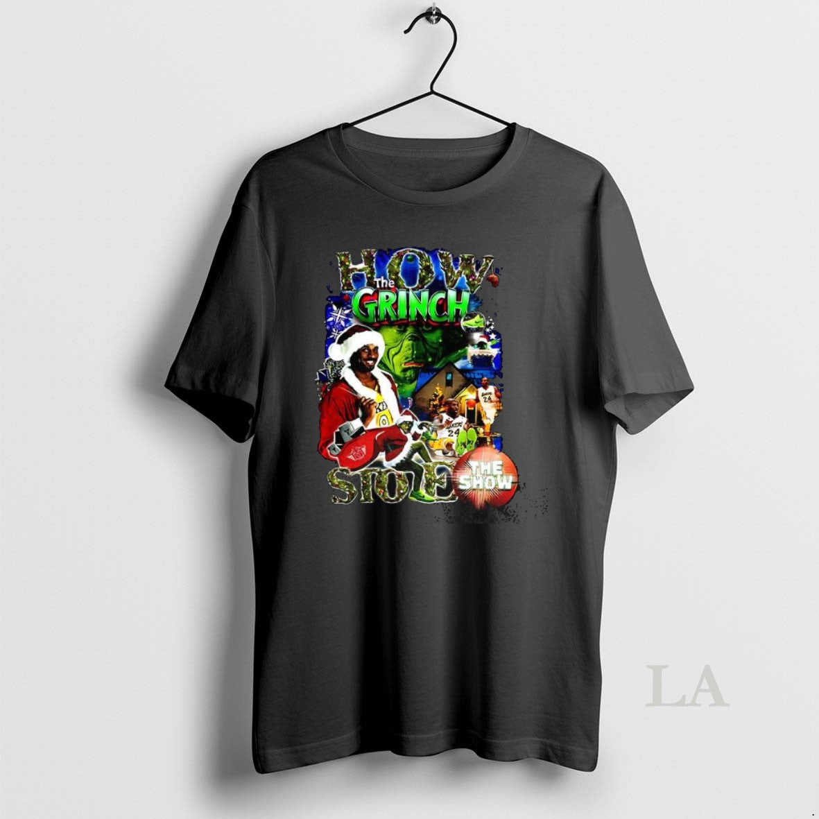 Original The Mamba X How The Grinch Stole The Show Christmas T-Shirts, Hoodie, Sweatshirt | InkNestWear.com