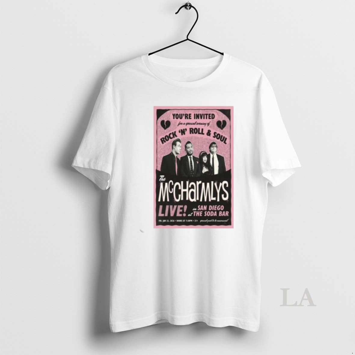 Original The Mccharmlys San Diego Ca January 23 2026 T-Shirts, Hoodie, Sweatshirt | InkNestWear.com