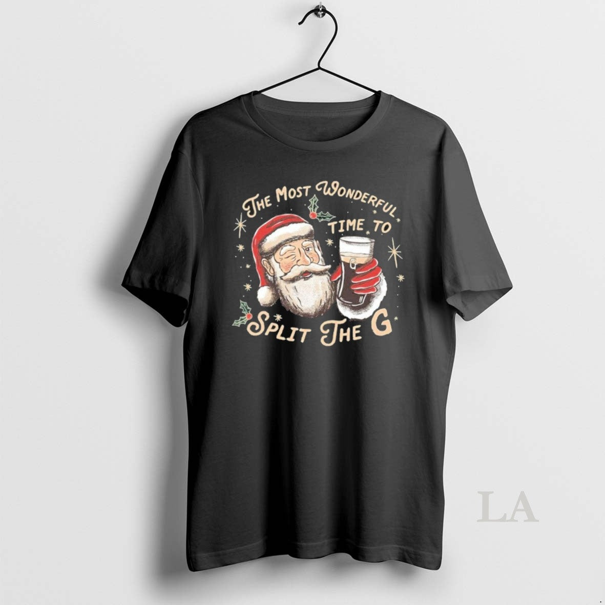 Original The Most Wonderful Time To Split The G Santa Claus T-Shirts, Hoodie, Sweatshirt | InkNestWear.com
