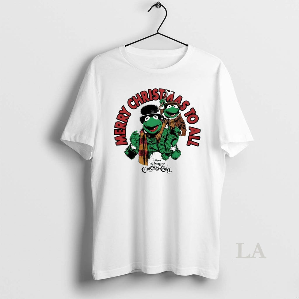 Original The Muppets Christmas Carol Merry Christmas To All T-Shirts, Hoodie, Sweatshirt | InkNestWear.com