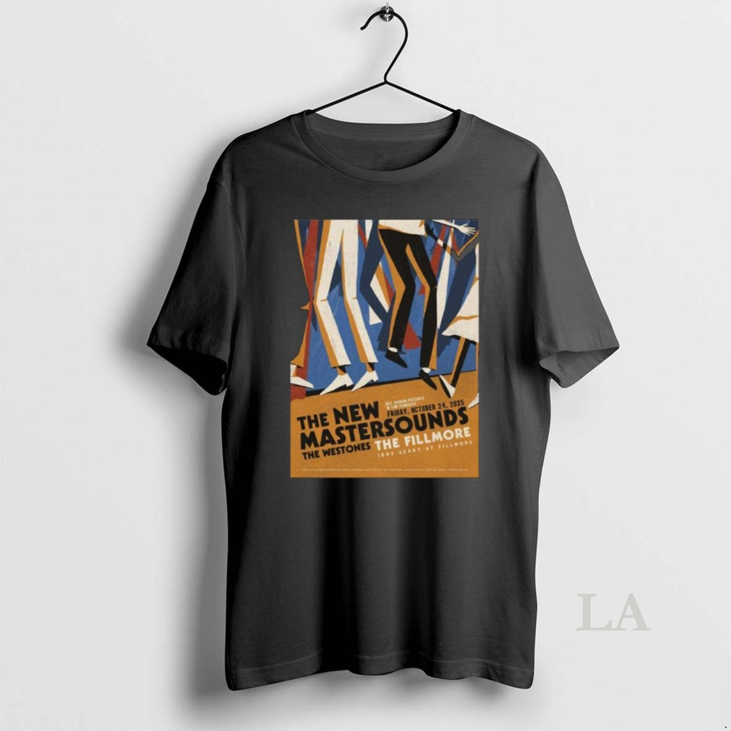 Original The New Mastersounds October 24 2025 In San Francisco Long Sleve T-Shirts, Hoodie, Sweatshirt | InkNestWear.com