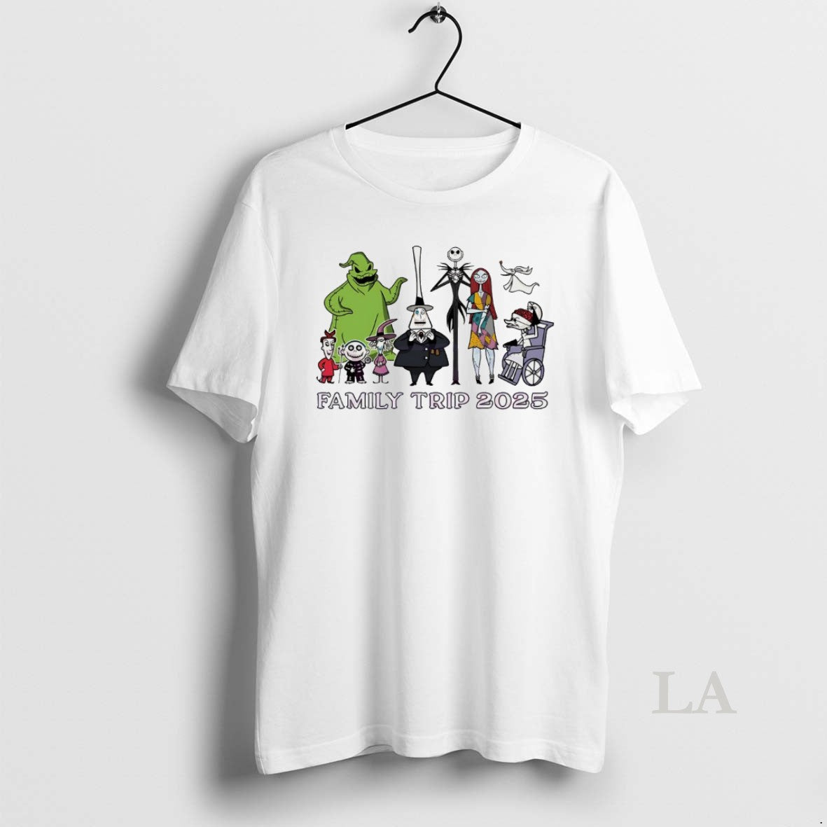 Original The Nightmare Before Christmas Family Trip 2025 White T-Shirts, Hoodie, Sweatshirt | InkNestWear.com
