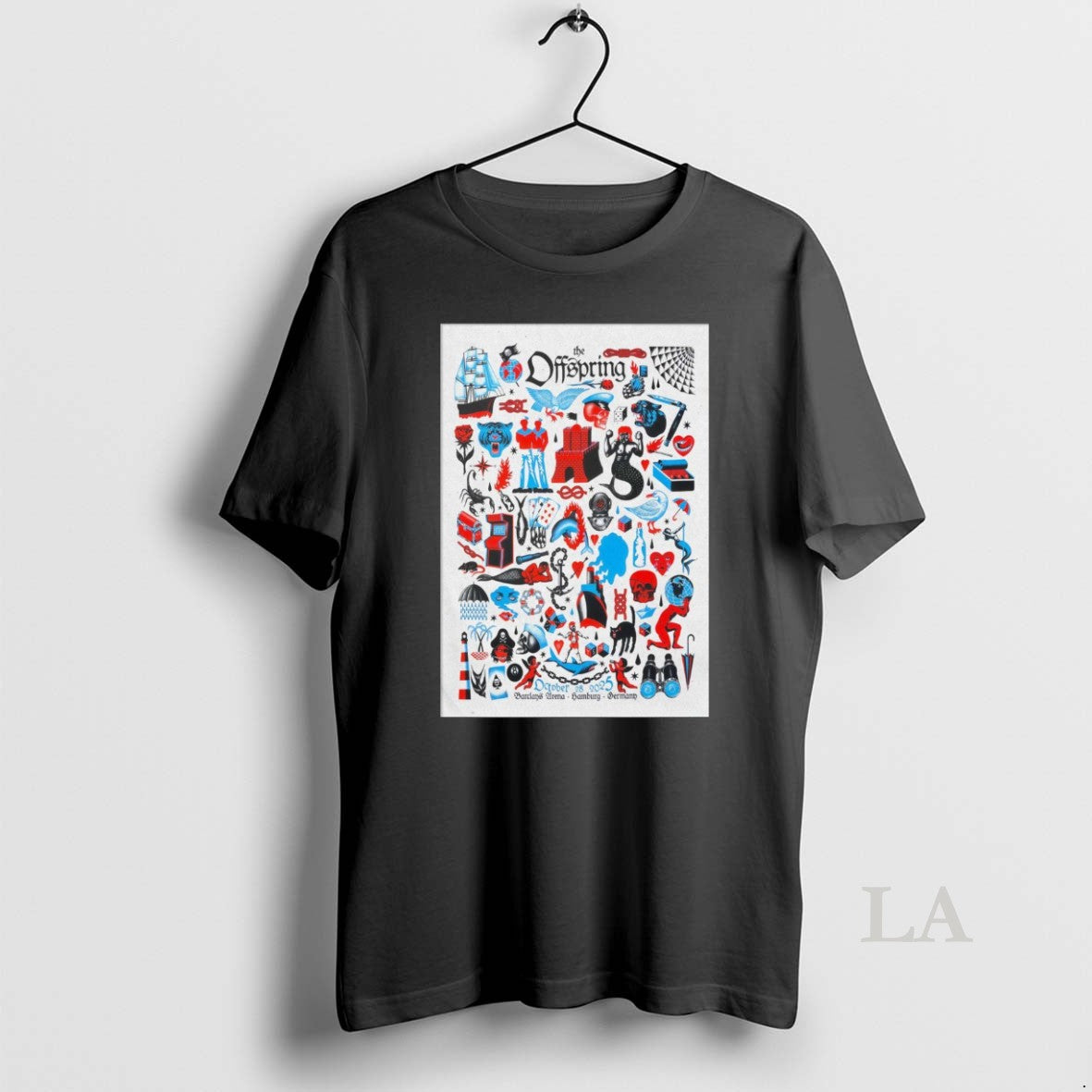 Original The Offspring Barclays Arena Hamburg Germany October 28 2025 Tour T-Shirts, Hoodie, Sweatshirt | InkNestWear.com