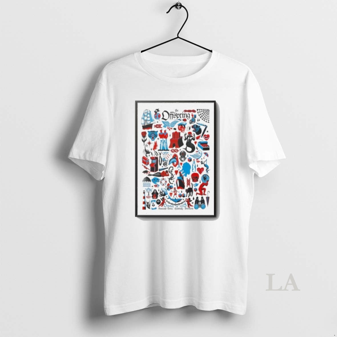Original The Offspring Hamburg Germany Oct 28 2025 T-Shirts, Hoodie, Sweatshirt | InkNestWear.com