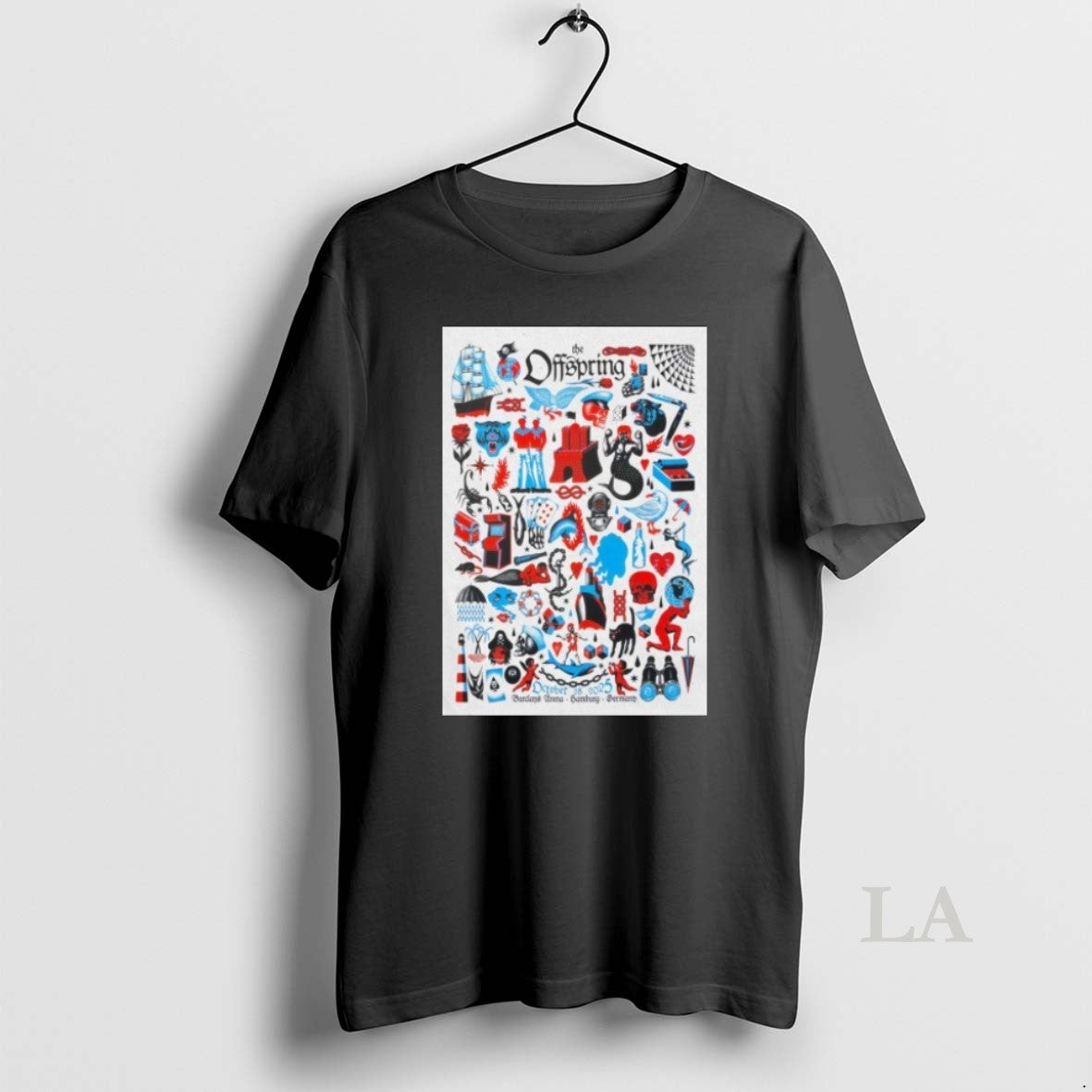 Original The Offspring On Oct 28 2025 In Hamburg Germany Tour T-Shirts, Hoodie, Sweatshirt | InkNestWear.com