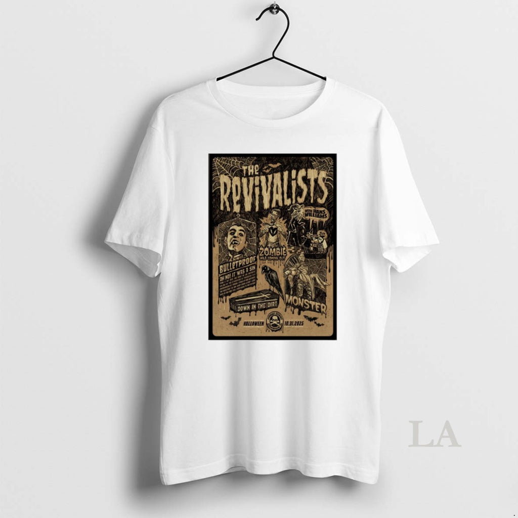 Original The Revivalists Avondale Brewing Company In Birmingham Al October 31 2025 Halloween T-Shirts, Hoodie, Sweatshirt