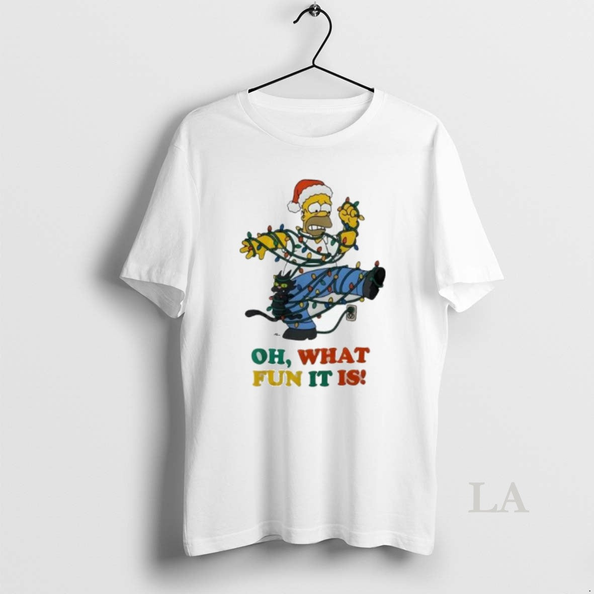 Original Simpsons Lights Oh What Fun Is T-Shirts, Hoodie, Sweatshirt