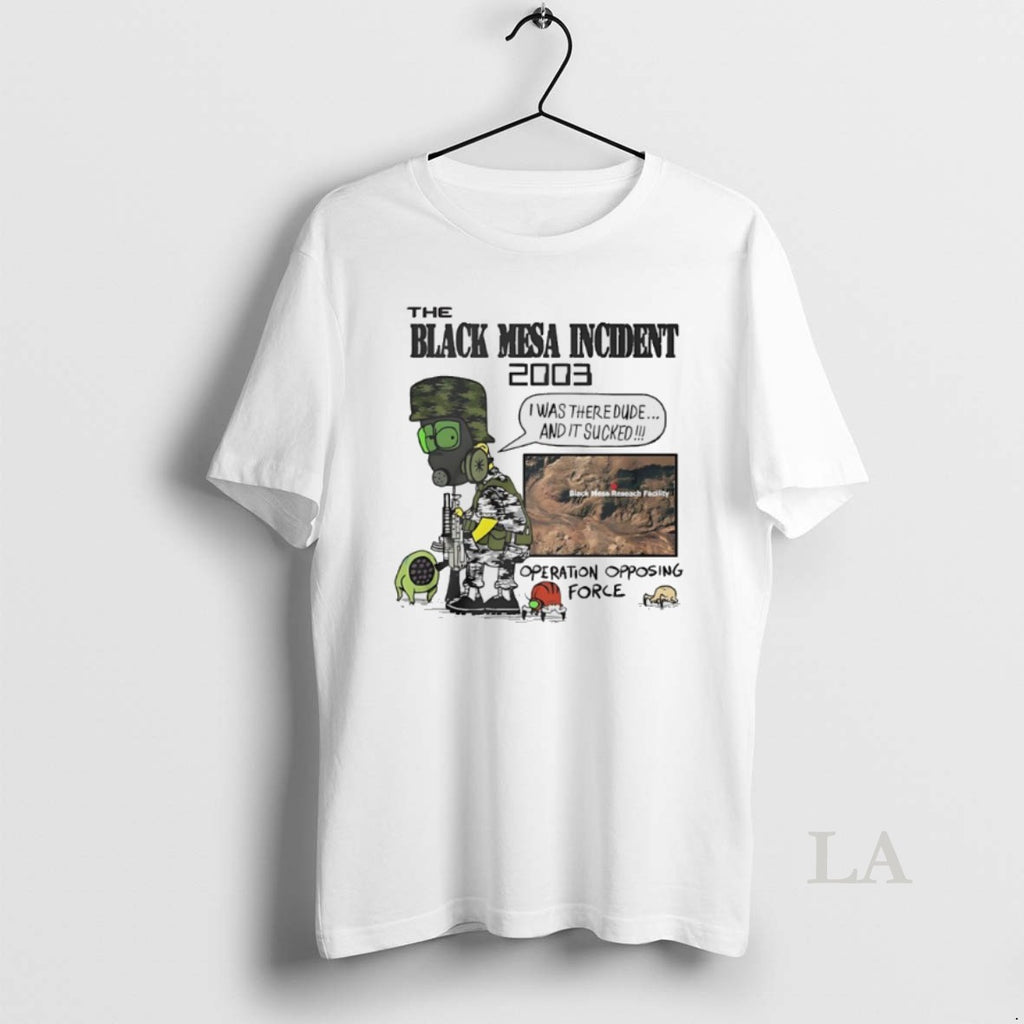 Original The Simpsons The Black Mesa Incident 2003 I Was Theredude And It Sucked T-Shirts, Hoodie, Sweatshirt