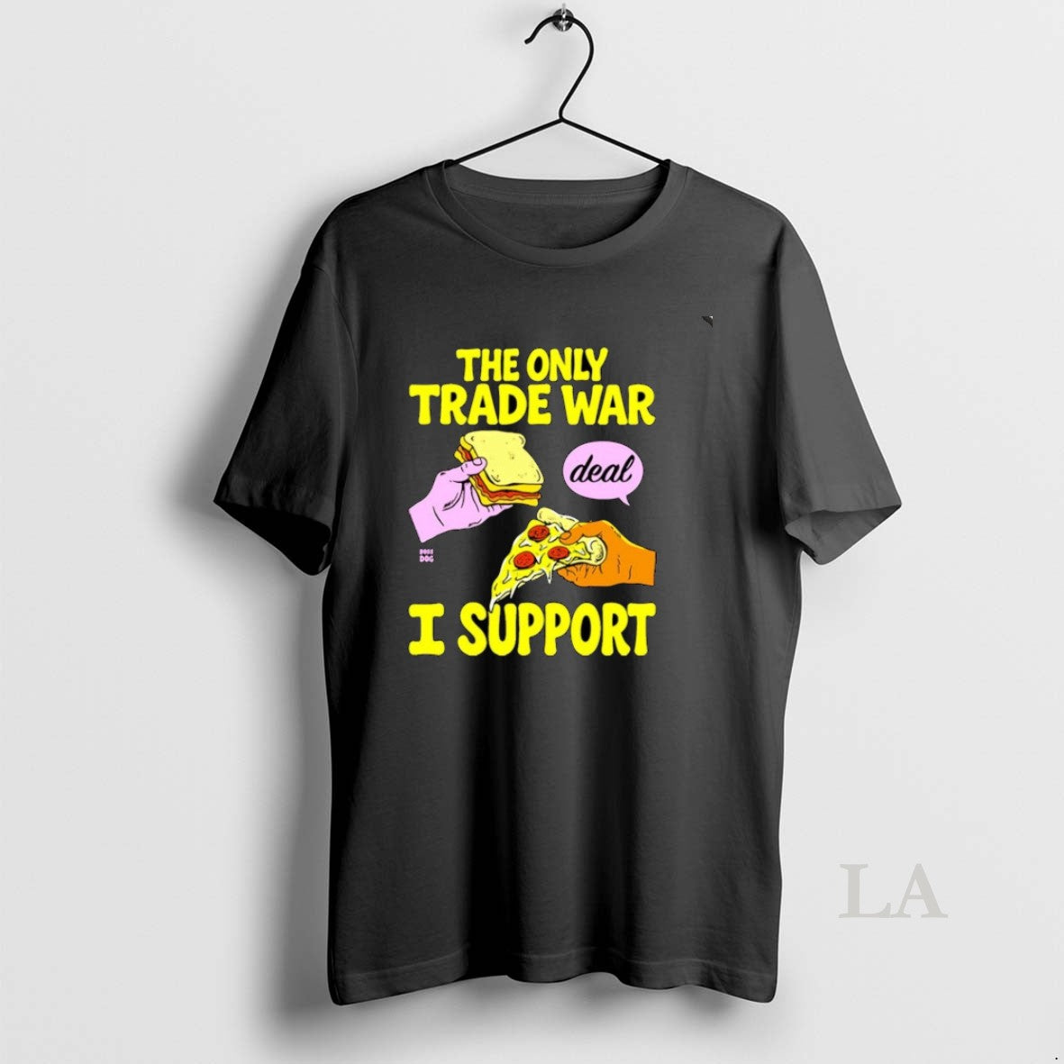 Original The Trade War I Support Deal Bread Pizza T-Shirts, Hoodie, Sweatshirt | InkNestWear.com