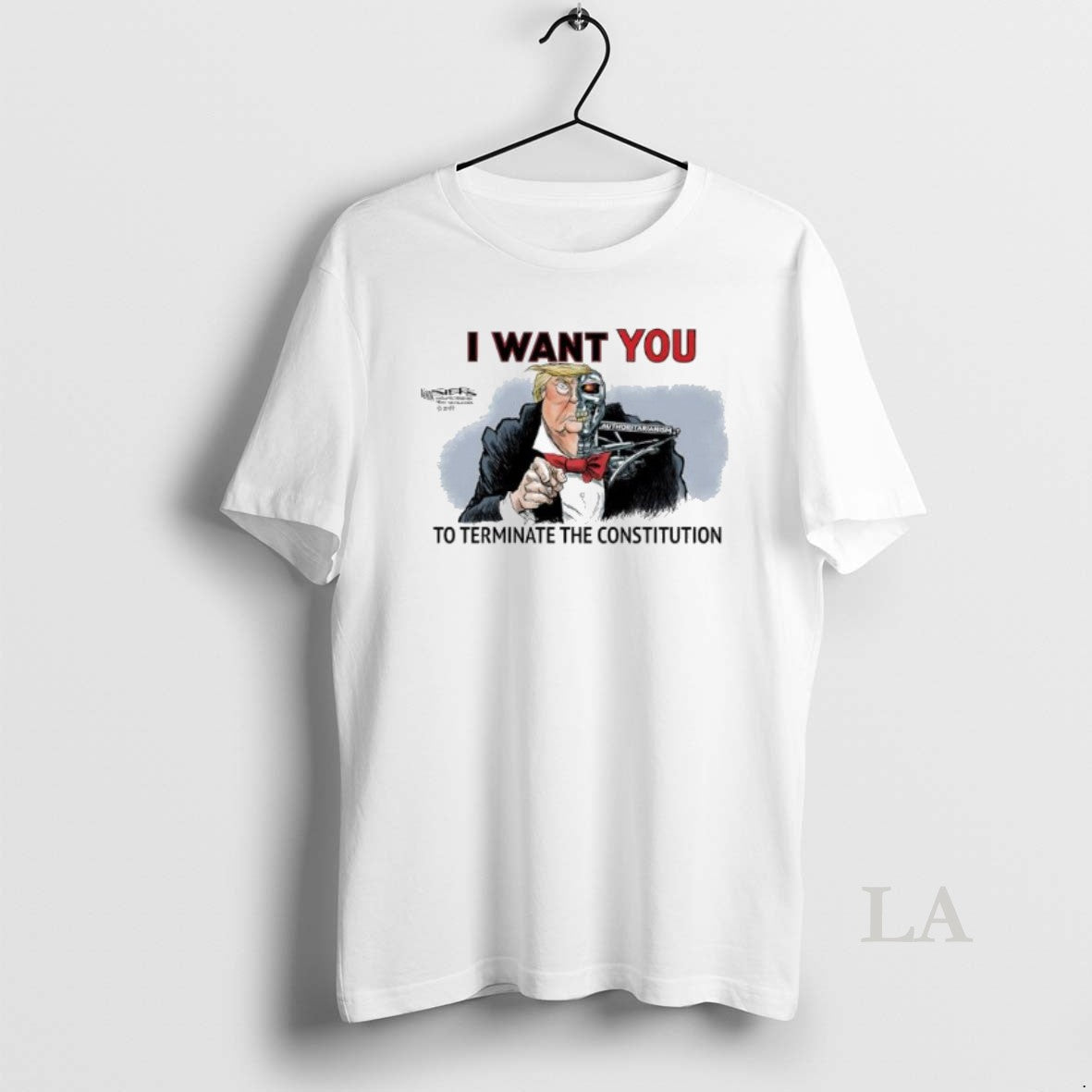 Original The Trumpinator I Want You To Terminate The Constitution T-Shirts, Hoodie, Sweatshirt | InkNestWear.com