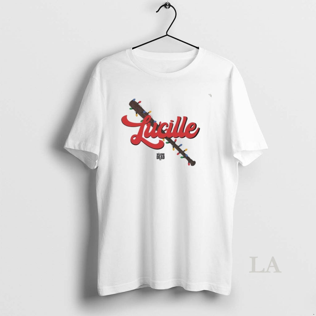 Original The Walking Dead Lucille Christmas Bat T-Shirts, Hoodie, Sweatshirt | InkNestWear.com
