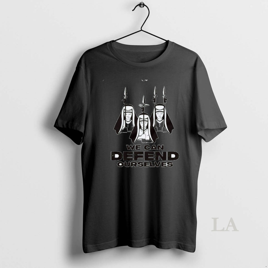 Original The Walking Dead We Can Defend Ourselves Daryl Dixon Fighting Nuns T Shirtss T-Shirts, Hoodie, Sweatshirt