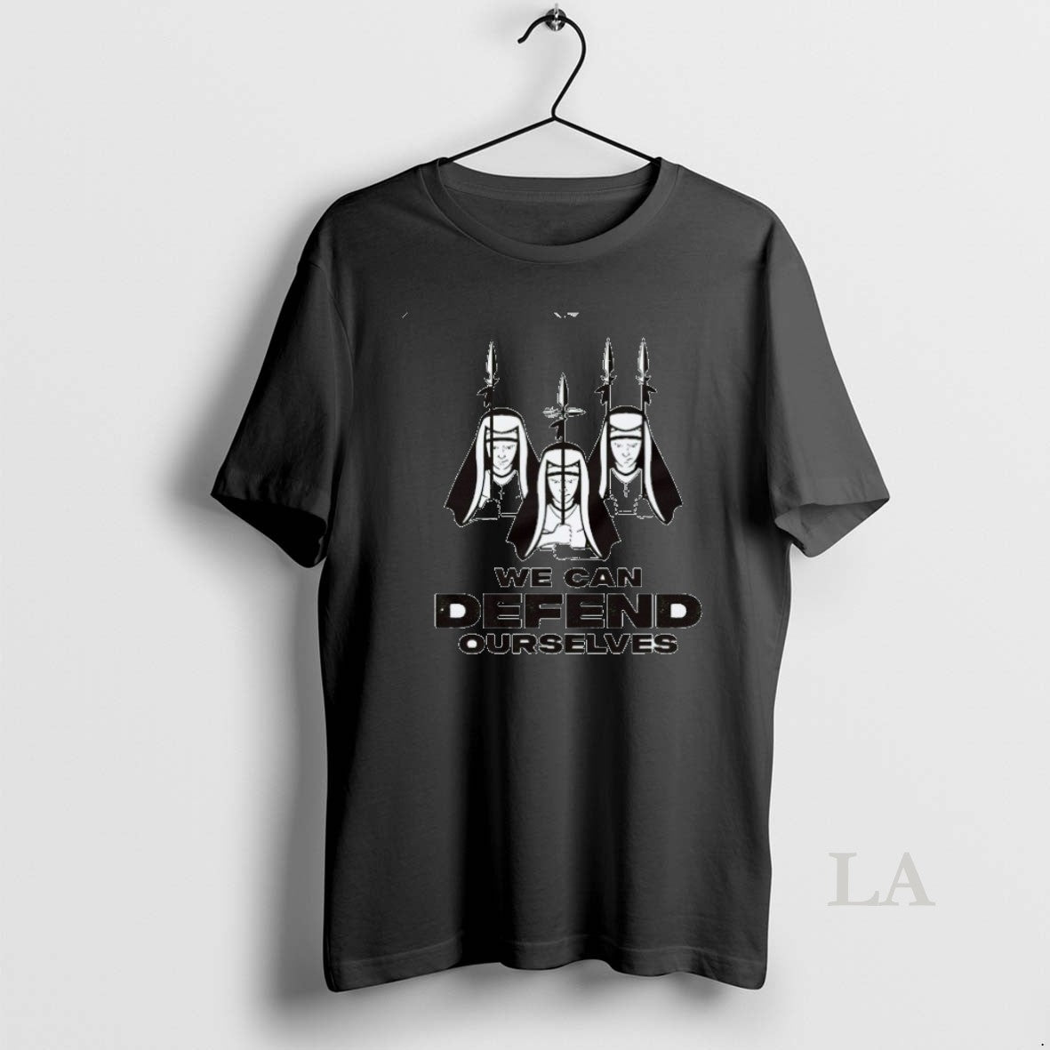 Original The Walking Dead We Can Defend Ourselves Daryl Dixon Fighting Nuns T Shirtss T-Shirts, Hoodie, Sweatshirt