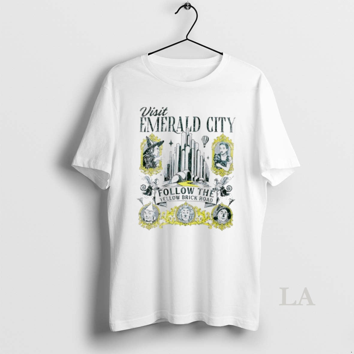 Original The Wizard Of Oz Visit Emerald City Follow The Yellow Brick Road T-Shirts, Hoodie, Sweatshirt | InkNestWear.com
