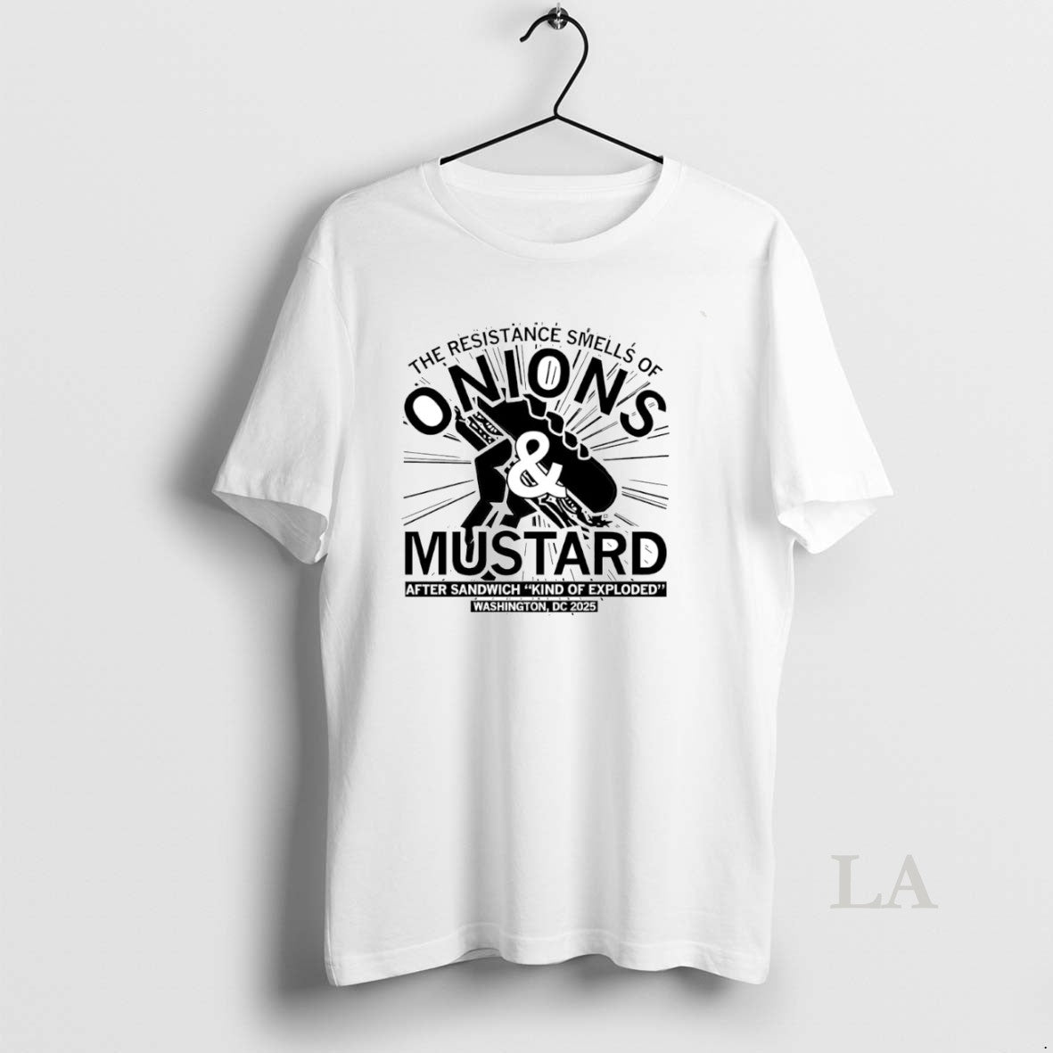 Original The Resistance Smells Of Onions And Mustard 2025 Circle T-Shirts, Hoodie, Sweatshirt | InkNestWear.com