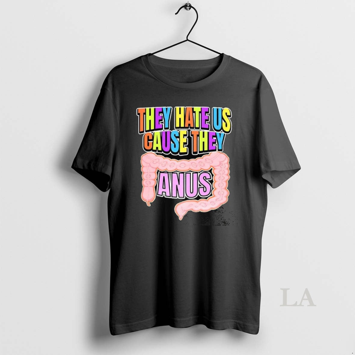 Original They Hate Us Cause They Anus Large Intestine Funny T-Shirts, Hoodie, Sweatshirt | InkNestWear.com