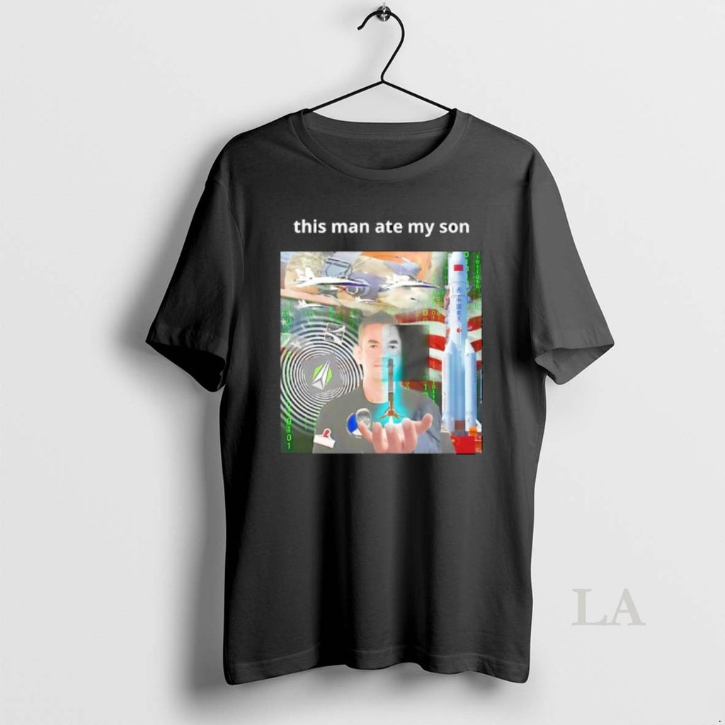 Original This Man Ate My Son Graphic T-Shirts, Hoodie, Sweatshirt | InkNestWear.com