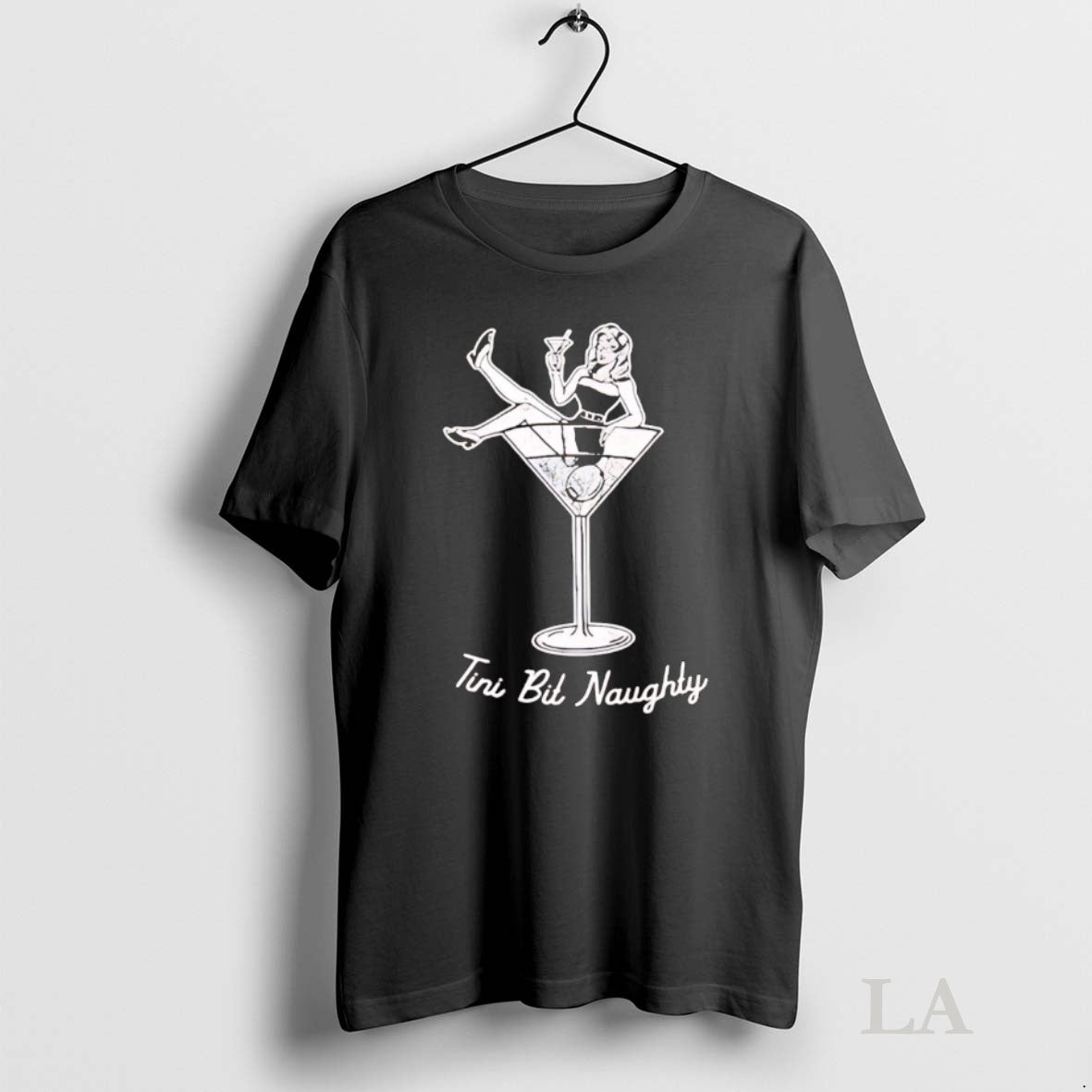Original Tini Bit Naughty Girl Wine Christmas T-Shirts, Hoodie, Sweatshirt | InkNestWear.com