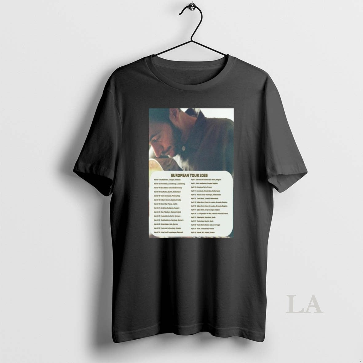 Original Tom Smith European Tour 2026 Long Sleve T-Shirts, Hoodie, Sweatshirt | InkNestWear.com