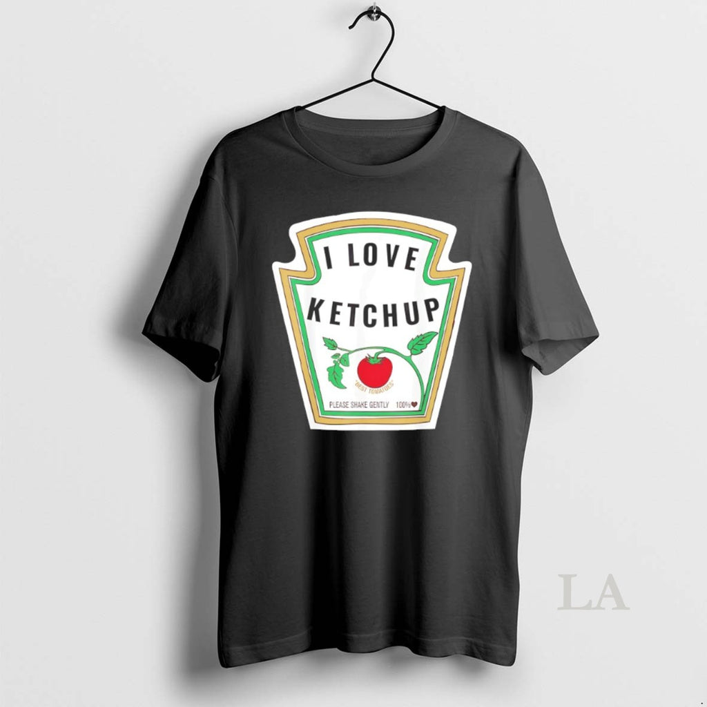 Original Tomato I Love Ketchup Please Shake Gently T-Shirts, Hoodie, Sweatshirt | InkNestWear.com
