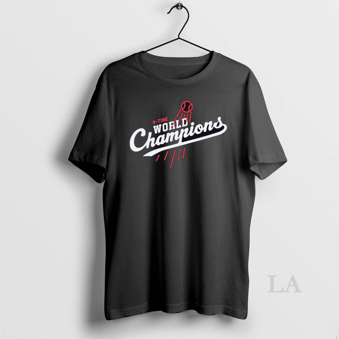 Original Top Los Angeles Dodgers 9 Time World Champions Logo T-Shirts, Hoodie, Sweatshirt | InkNestWear.com