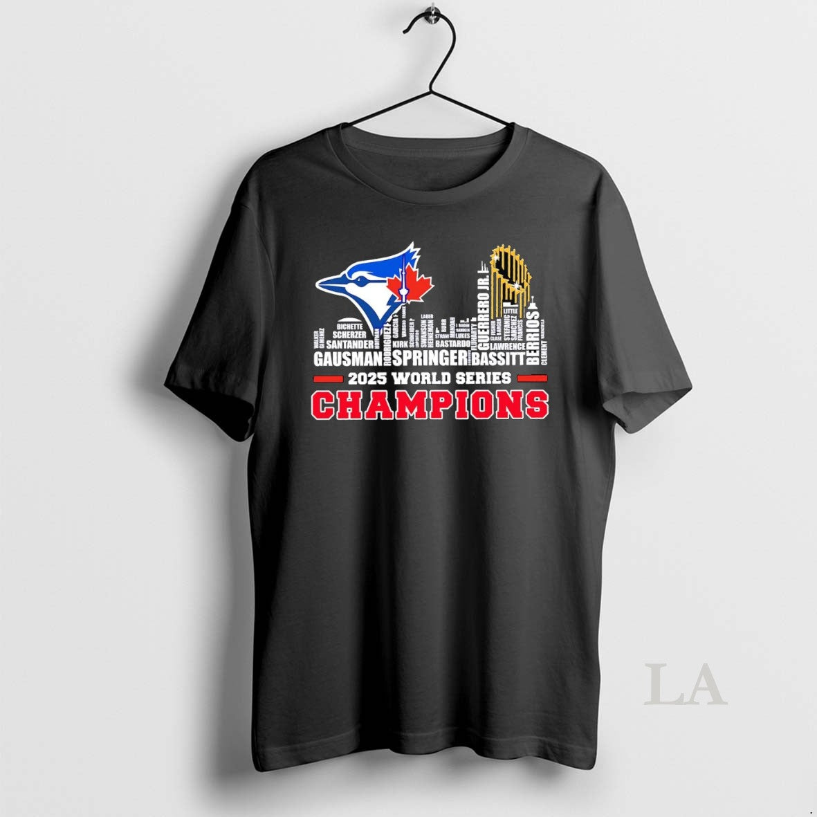 Original Toronto Blue Jays 2025 World Series Champions Players Names Skyline T-Shirts, Hoodie, Sweatshirt | InkNestWear.com