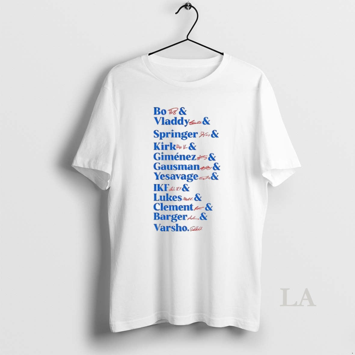 Original Toronto Blue Jays All Team Bo Vladdy Springer Kirk Gimenez Gausman Yesavage Mlb Baseball T-Shirts, Hoodie,...