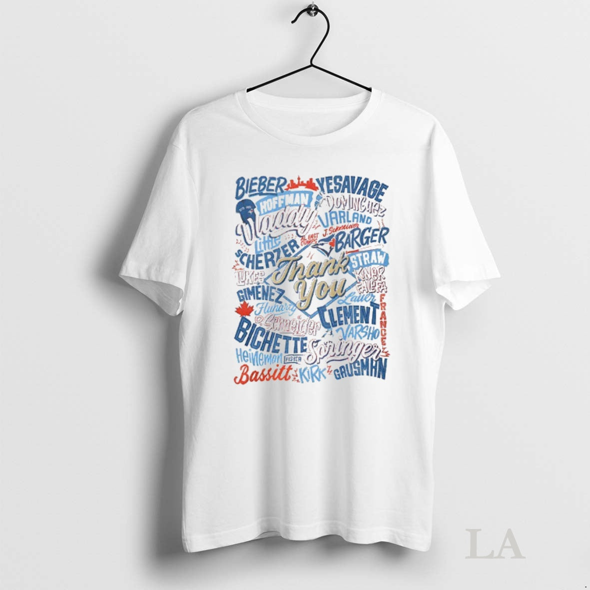 Original Toronto Blue Jays Mlb Baseball All Names Players Bieber Yesavage Vladdy Varland Thank You T-Shirts, Hoodie,...