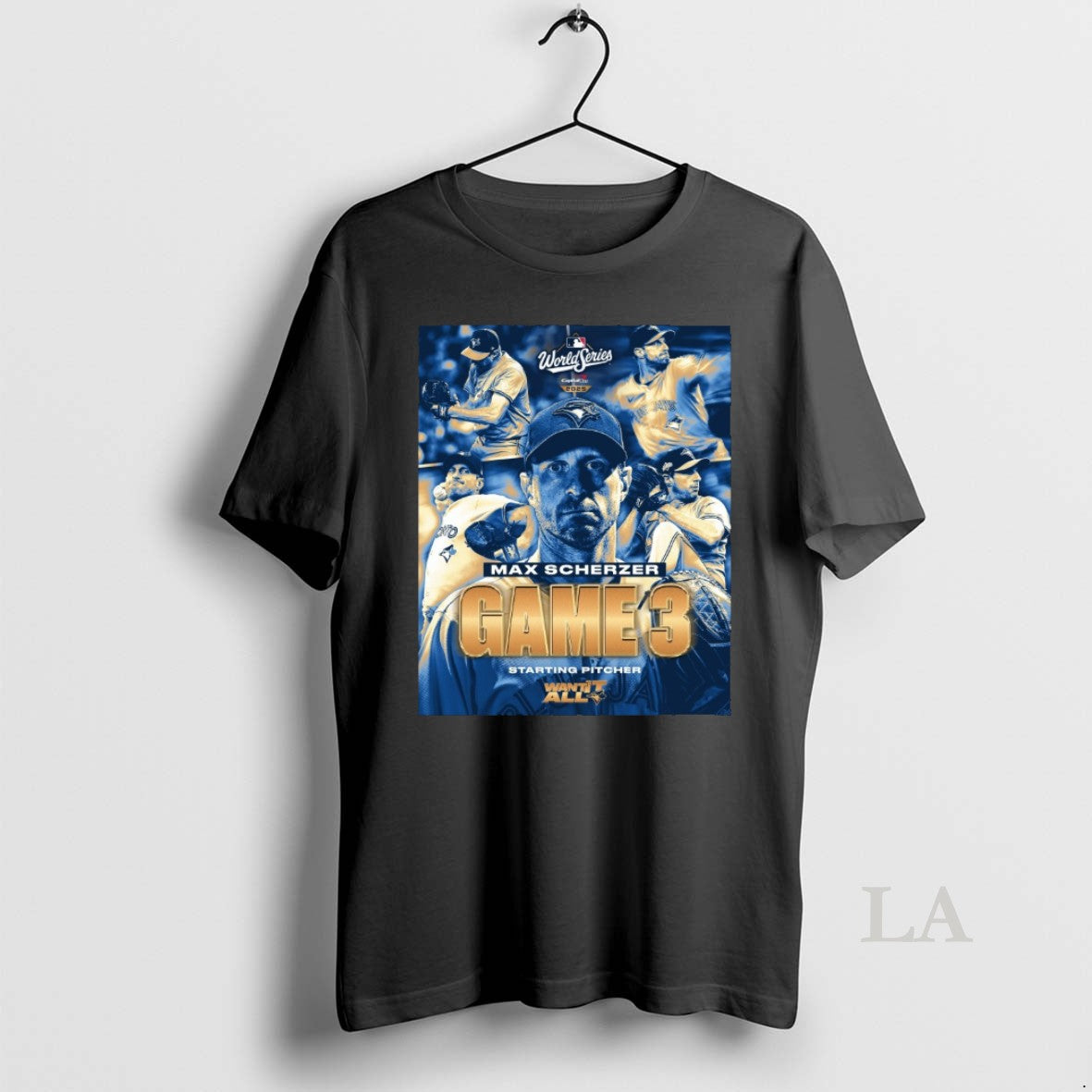 Original Toronto Blue Jays Max Scherzer Mlb World Series Game 3 Starting Pitcher Want It T-Shirts, Hoodie, Sweatshirt