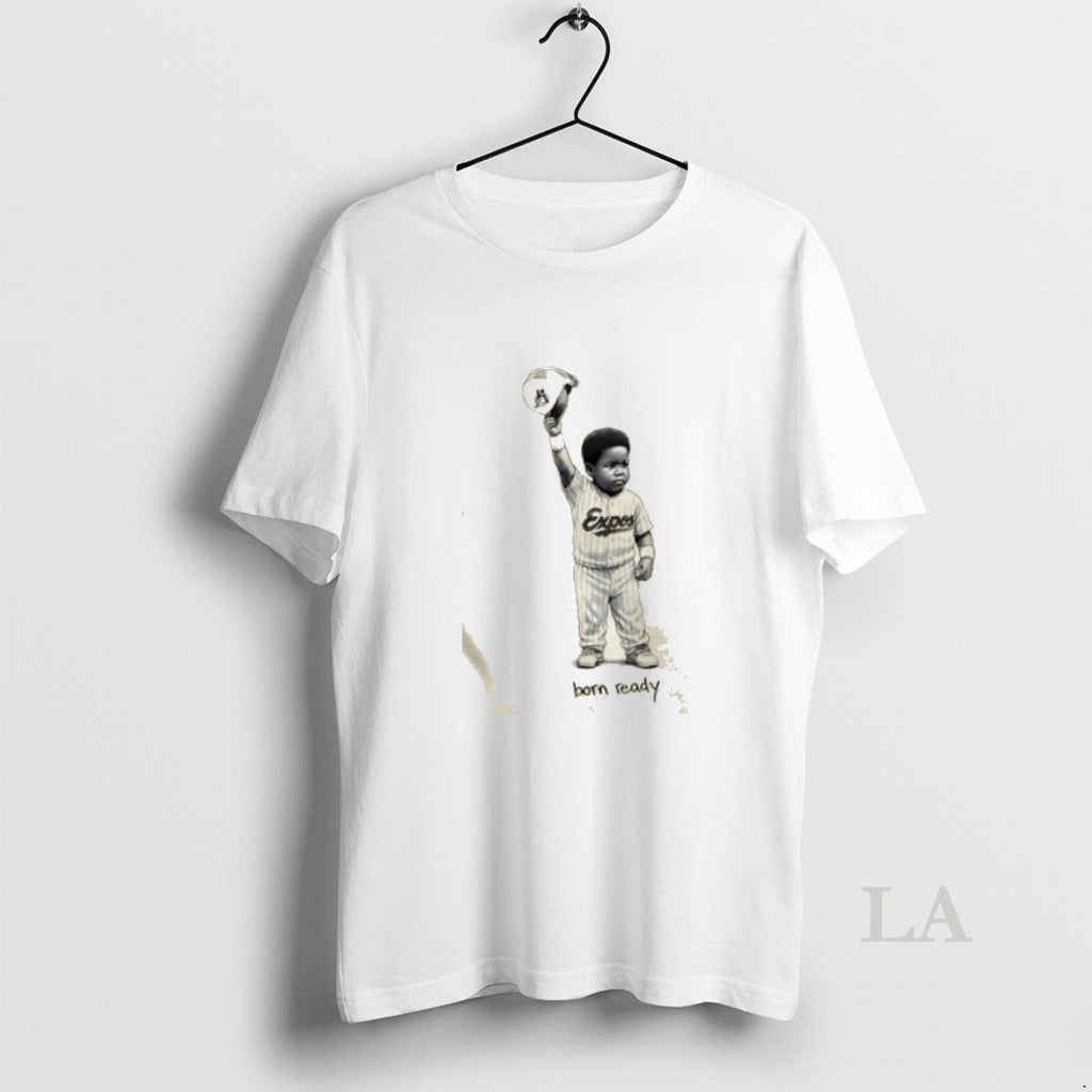 Original Toronto Blue Jays Vladimir Guerrero Jr I Was Born Ready 2 Sided T-Shirts, Hoodie, Sweatshirt | InkNestWear.com