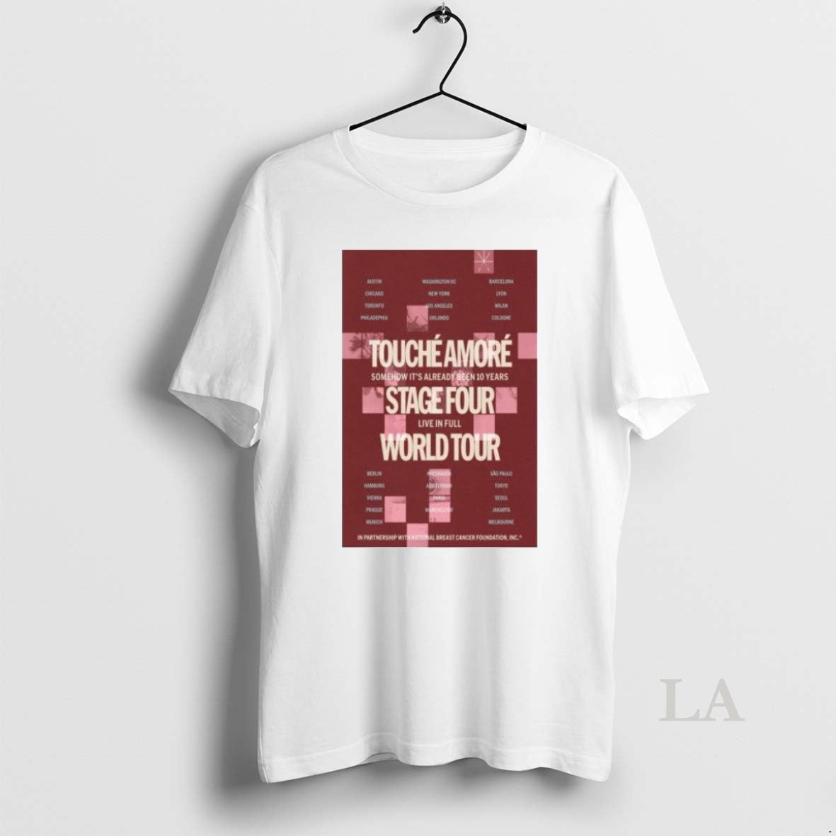 Original Touche Amore Stage Four 10 Year Anniversary World Tour 2026 T-Shirts, Hoodie, Sweatshirt | InkNestWear.com