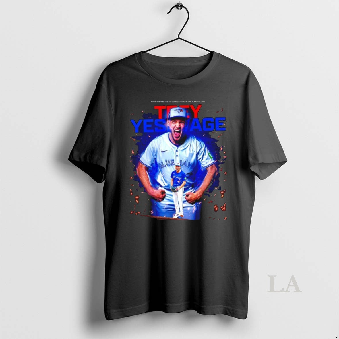 Original Trey Yesavage Toronto Blue Jays 2025 World Series Rookie Record 12 Strikeouts T-Shirts, Hoodie, Sweatshirt