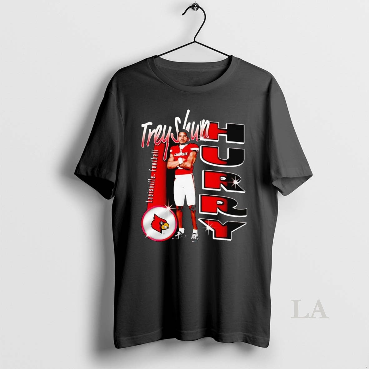 Original Treyshun Hurry Portrait Louisville Cardinals