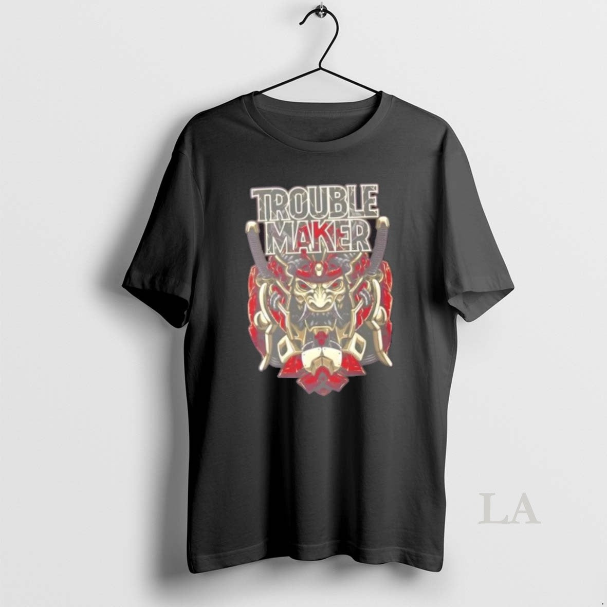 Original Troublemaker Samurai Bold Warrior Design T-Shirts, Hoodie, Sweatshirt | InkNestWear.com