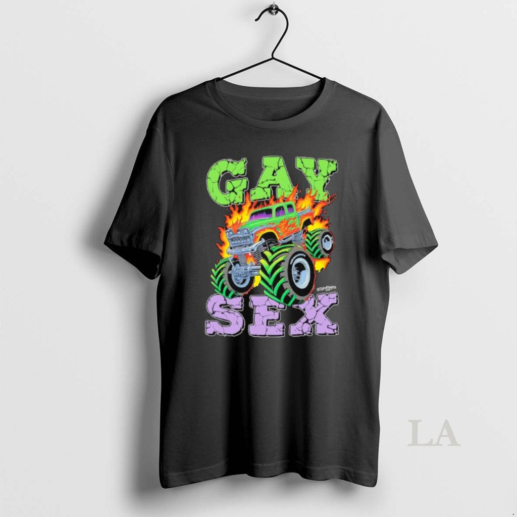 Original Truck Monster Gay Sex Fire T-Shirts, Hoodie, Sweatshirt | InkNestWear.com