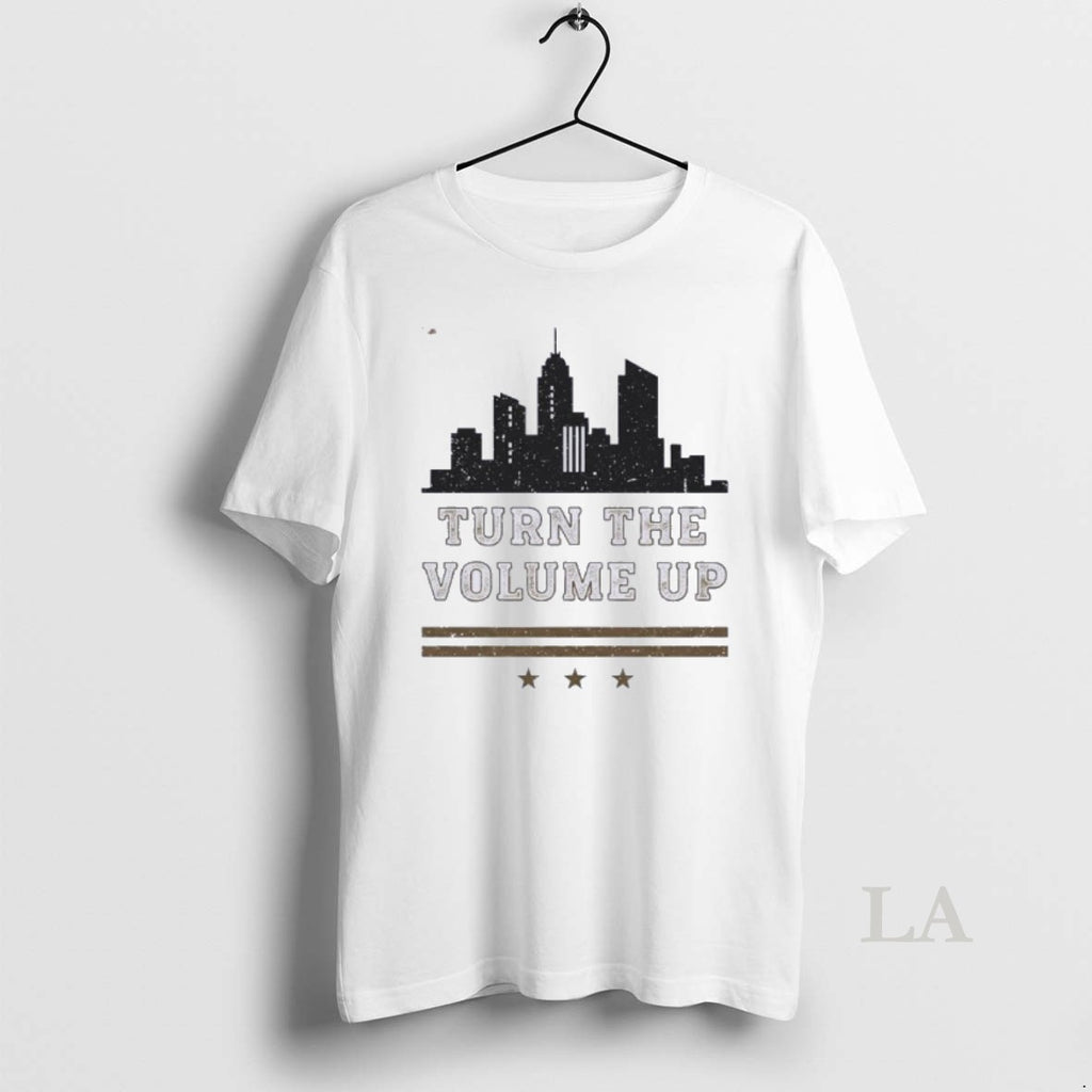 Original Turn The Volume Up Mamdani Lover New York Saying Trump T-Shirts, Hoodie, Sweatshirt | InkNestWear.com